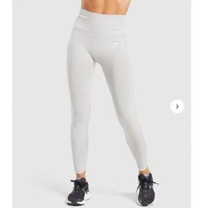 Gymshark Vital Seamless Leggings - Light Grey Marl - Medium